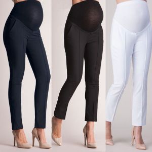 Hight Elastic Belly Protection Maternity Pregnant Leggings Trousers Pencil Pants